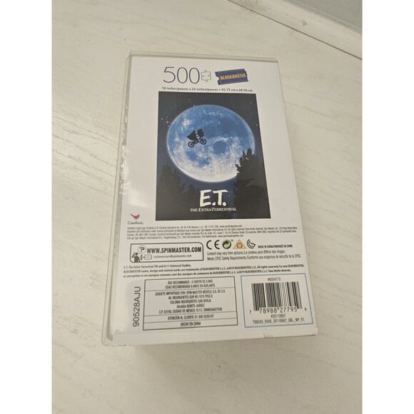 Blockbuster E.T. The Extra-Terrestrial Movie Poster 500‎ Piece Jigsaw Puzzle - Picture 5 of 7